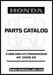 Unlock the full potential of your 1986 Honda Accord with our comprehensive Door 3 Parts Catalog Manual. This PDF download is specifically designed for the 4AT transmission and EX grade, providing you with detailed diagrams and specifications to ensure accurate repairs and maintenance.