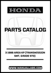 Unlock the full potential of your 1986 Honda Accord with our comprehensive Door 3 Parts Catalog Manual. This PDF download is specifically designed for the 5MT transmission and Grade STD, providing you with detailed diagrams and specifications to ensure accurate repairs and maintenance.