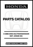 Unlock the full potential of your 1986 Honda Accord with our comprehensive Door 3 Parts Catalog Manual. This PDF download is specifically designed for the 5MT transmission and Grade EX model, providing you with detailed diagrams and specifications to ensure you have everything you need for maintenance and repairs.