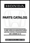 Unlock the full potential of your 1987 Honda Accord with our comprehensive Parts Catalog Manual, specifically designed for the LX-I grade with a 4AT transmission. This PDF download provides you with detailed diagrams and specifications, ensuring you have all the information you need for maintenance and repairs.