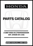 Don't let minor door problems disrupt your driving experience. Invest in the Honda Accord Door 3 Parts Catalog Manual today and keep your vehicle in top shape. Download now and take the first step towards hassle-free maintenance!