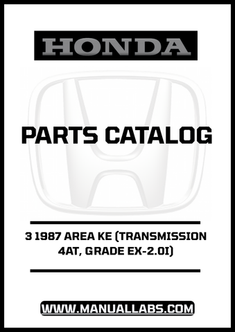 Don't let minor door problems disrupt your driving experience. Invest in the Honda Accord Door 3 Parts Catalog Manual today and keep your vehicle in top shape. Download now and take the first step towards hassle-free maintenance!