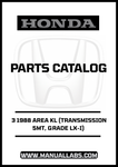 Unlock the full potential of your 1988 Honda Accord with our comprehensive Door 3 Parts Catalog Manual. This PDF download is specifically designed for the LX-I grade with a 5MT transmission, providing you with detailed diagrams and specifications to ensure you have the right parts for your vehicle.