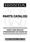 Inside this manual, you'll find detailed diagrams, part numbers, and specifications that make identifying and sourcing parts a breeze. Whether you're a DIY enthusiast or a professional mechanic, this catalog is an invaluable tool that streamlines your repair process and enhances your understanding of the vehicle's components.