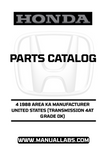 Whether you're a seasoned mechanic or a DIY enthusiast, this manual is an invaluable resource. It streamlines the process of finding the right parts, ensuring that your Honda Accord remains in peak condition. With clear illustrations and organized sections, you can quickly navigate through the catalog to locate the exact items you require.
