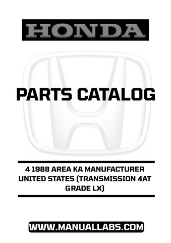 Whether you're a seasoned mechanic or a DIY enthusiast, this manual simplifies the process of identifying and sourcing the right parts for your vehicle. With clear illustrations and organized sections, you can easily navigate through the catalog to find the components you need, saving you time and effort.