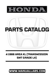 With this manual, you can easily identify and order the correct parts for your vehicle, saving you time and money on repairs. The user-friendly layout allows for quick navigation, making it simple to find the information you need, whether you're a seasoned mechanic or a DIY enthusiast.