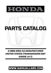 With easy navigation and clear illustrations, this manual simplifies the process of identifying and sourcing the right parts for your vehicle. Whether you're a DIY enthusiast or a professional mechanic, you'll appreciate the thoroughness and accuracy of the information provided, making your repair tasks more efficient and effective.