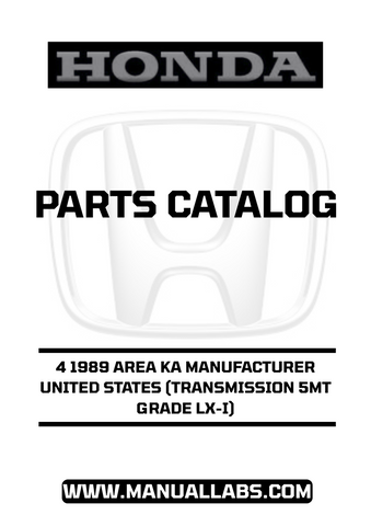 With easy navigation and clear illustrations, this manual simplifies the process of identifying and sourcing the right parts for your vehicle. Whether you're a DIY enthusiast or a professional mechanic, you'll appreciate the thoroughness and accuracy of the information provided, making your repair tasks more efficient and effective.