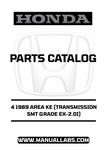 With easy-to-navigate sections, this manual allows you to quickly locate the parts you need, saving you time and effort. Whether you're a seasoned mechanic or a DIY enthusiast, the clear illustrations and part numbers will help you identify and order the correct components with confidence.