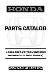 Inside this manual, you'll find detailed diagrams and part numbers that simplify the process of identifying and sourcing the right components for your vehicle. Whether you're a DIY enthusiast or a professional mechanic, this catalog is an invaluable tool that saves you time and effort, allowing you to keep your Accord running smoothly.