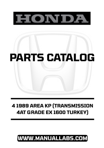 Inside this manual, you'll find detailed diagrams and part numbers that simplify the process of identifying and sourcing the right components for your vehicle. Whether you're a DIY enthusiast or a professional mechanic, this catalog is an invaluable tool that saves you time and effort, allowing you to keep your Accord running smoothly.