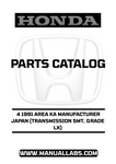 Unlock the full potential of your 1991 Honda Accord with our comprehensive Parts Catalog Manual, specifically designed for the 4-door LX model featuring a 5-speed manual transmission. This PDF download provides you with detailed diagrams and specifications, ensuring you have all the information you need for maintenance and repairs.