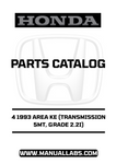 Unlock the full potential of your 1993 Honda Accord with our comprehensive Door Parts Catalog Manual. This PDF download is specifically designed for the 4-door model equipped with a 5-speed manual transmission and the 2.2i grade, ensuring you have the precise information you need for repairs and maintenance.
