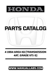With easy navigation and clear illustrations, this manual simplifies the process of identifying and sourcing the right parts for your vehicle. Whether you're a DIY enthusiast or a professional mechanic, you'll appreciate the accuracy and depth of information that helps you get the job done right the first time.