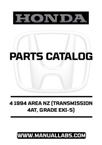 With this manual, you can easily identify and source the right parts for your vehicle, saving you time and money. Whether you're a DIY enthusiast or a professional mechanic, the clear illustrations and thorough descriptions will guide you through every step of the process, making it easier than ever to keep your Accord in top condition.
