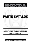 With easy navigation and clear illustrations, this manual simplifies the process of identifying and sourcing the right parts for your vehicle. Whether you're tackling a minor repair or a major overhaul, having access to this catalog will save you time and effort, allowing you to get your Accord back on the road quickly and efficiently.