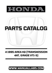With this manual, you can easily identify and source the exact parts you need, saving you time and money. Whether you're a DIY enthusiast or a professional mechanic, the clear illustrations and thorough descriptions will guide you through every step, ensuring your Accord remains in top condition.