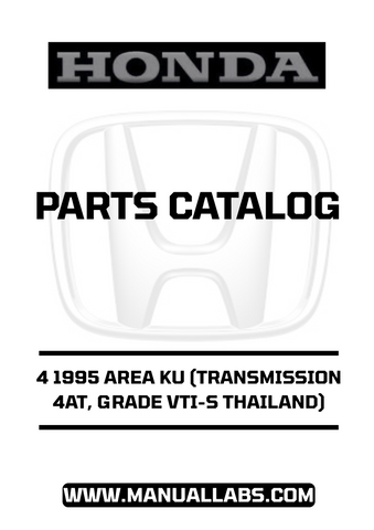 This detailed manual provides you with easy access to a wealth of information, including part numbers, diagrams, and specifications tailored to the Thailand version of the Honda Accord. With clear illustrations and organized sections, you can quickly locate the parts you need, saving you time and effort during your repair process.