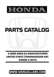 With detailed diagrams and part specifications, this manual simplifies the process of identifying and sourcing the right components for your vehicle. Whether you're a DIY enthusiast or a professional mechanic, you'll appreciate the clarity and organization of the content, making repairs and maintenance a breeze.