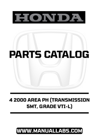 With easy navigation and clear illustrations, this manual ensures you can quickly locate the parts you need, saving you time and effort. Whether you're a DIY enthusiast or a professional mechanic, having access to this catalog will enhance your ability to maintain your vehicle efficiently.
