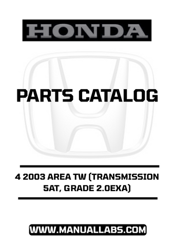 Inside this manual, you'll find detailed diagrams, part numbers, and specifications that make identifying and sourcing parts a breeze. Whether you're a DIY enthusiast or a professional mechanic, this resource will save you time and effort, allowing you to tackle repairs with confidence.