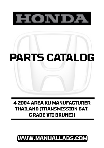 With easy navigation and clear illustrations, this manual simplifies the process of identifying parts and understanding their functions. Whether you're a DIY enthusiast or a professional mechanic, you'll appreciate the thoroughness of the catalog, which covers everything from transmission details to essential components.