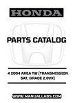 With this manual, you’ll gain access to essential information that simplifies the identification and ordering of parts, ensuring you get the right components for your vehicle. Whether you're a DIY enthusiast or a professional mechanic, this resource is invaluable for maintaining the integrity and performance of your Honda Accord.