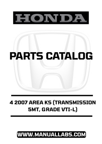 Inside, you'll find detailed diagrams and specifications that make identifying and sourcing parts a breeze. Whether you're a DIY enthusiast or a professional mechanic, this manual provides invaluable insights to keep your Accord running smoothly and efficiently.