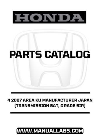 With this manual, you can easily identify and order the exact parts you need for maintenance or repairs, saving you time and effort. The user-friendly layout and clear diagrams make it simple to navigate through various components, allowing you to tackle any project with confidence.