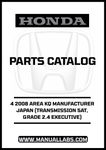 Discover the essential resource for maintaining your 2008 Honda Accord with our comprehensive Parts Catalog Manual. This PDF download provides detailed information specifically for the 4-door model, ensuring you have access to all the necessary specifications and diagrams for the KQ area.