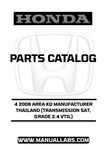 With easy navigation and clear illustrations, this manual simplifies the process of identifying parts and understanding their functions. Whether you're a DIY enthusiast or a professional mechanic, you'll appreciate the thoroughness and accuracy of the information provided, making your repair tasks more efficient and effective.
