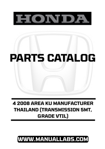 With easy navigation and clear illustrations, this manual simplifies the process of identifying and sourcing parts for your vehicle. Whether you're a DIY enthusiast or a professional mechanic, you'll appreciate the accuracy and thoroughness of this guide, making it an essential addition to your automotive library.