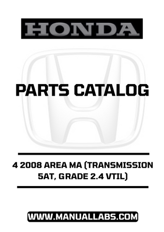 This manual provides detailed diagrams, part numbers, and specifications, ensuring you have all the information needed to make informed repairs and replacements. With easy navigation and clear illustrations, you can quickly locate the parts you need, saving you time and effort in your maintenance tasks.