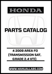 Discover the ultimate resource for maintaining your 2009 Honda Accord with our comprehensive Door 4 Parts Catalog Manual. This PDF download is specifically designed for the 2.4 VTI model equipped with a 5AT transmission, ensuring you have the precise information you need for repairs and replacements.
