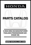 Discover the ultimate resource for your 2010 Honda Accord with our comprehensive Parts Catalog Manual, available for instant PDF download. This manual is specifically designed for the 4-door model with a V6 engine and 5-speed automatic transmission, ensuring you have the precise information you need for maintenance and repairs.