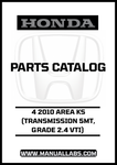 Unlock the full potential of your 2010 Honda Accord with our comprehensive Door Parts Catalog Manual. This PDF download is specifically designed for the 4-door model featuring a 5-speed manual transmission and the 2.4 VTI grade, ensuring you have the precise information you need for maintenance and repairs.