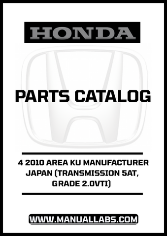 With easy navigation and clear illustrations, this manual simplifies the process of identifying and sourcing parts for your vehicle. Whether you're a DIY enthusiast or a professional mechanic, you'll appreciate the accuracy and depth of information that this manual offers, making it an essential addition to your automotive library.