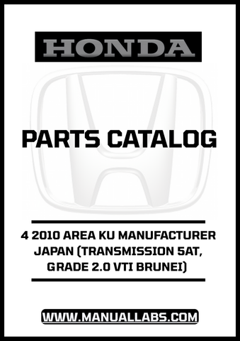 With detailed diagrams and specifications, this manual simplifies the process of identifying and sourcing parts for your Honda Accord. Whether you're a DIY enthusiast or a professional mechanic, you'll appreciate the clarity and organization of the content, making repairs and maintenance more efficient than ever.