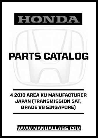 With detailed diagrams and specifications, this manual simplifies the process of identifying and sourcing the right parts for your Honda Accord. Whether you're a professional mechanic or a DIY enthusiast, this resource will enhance your understanding of the vehicle's components, making repairs and maintenance more efficient.