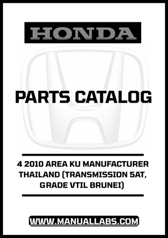 With detailed diagrams and specifications, this parts catalog manual simplifies the process of identifying and sourcing the right components for your vehicle. Whether you're a DIY enthusiast or a professional mechanic, this resource will save you time and enhance your efficiency when working on your Honda Accord.