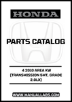Unlock the full potential of your 2010 Honda Accord with our comprehensive Door Parts Catalog Manual. This PDF download is specifically designed for the 2.0LX model equipped with a 5MT transmission, providing you with detailed information on every component related to the door assembly.
