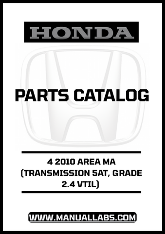 With easy navigation and clear diagrams, this manual ensures that you can quickly find the parts you need for repairs or upgrades. Whether you're a DIY enthusiast or a professional mechanic, the precise specifications and part numbers will save you time and effort, making your maintenance tasks straightforward and efficient.