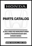 Discover the essential HONDA ACCORD DOOR 4 2011 AREA KQ MANUFACTURER JAPAN PARTS CATALOG MANUAL, now available for instant PDF download. This comprehensive manual is specifically designed for the 6MT transmission and base grade model, ensuring you have all the necessary information at your fingertips.