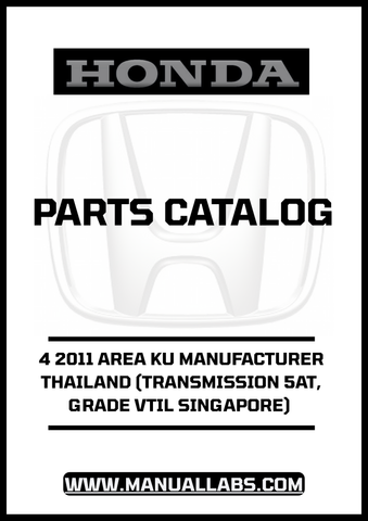 With detailed diagrams and specifications, this parts catalog manual simplifies the process of identifying and sourcing the right components for your vehicle. Whether you're a DIY enthusiast or a professional mechanic, this resource will save you time and enhance your efficiency when working on your Honda Accord.