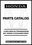 Discover the ultimate resource for your 2015 Honda Accord with our comprehensive Door Parts Catalog Manual. This PDF download is specifically designed for the 4-door model featuring the 5AT transmission and the 2.0 Elegance Pack, ensuring you have all the necessary information at your fingertips.