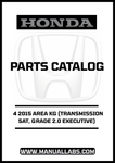 Unlock the full potential of your 2015 Honda Accord with our comprehensive Door Parts Catalog Manual. This PDF download is specifically designed for the 4-door model featuring a 5AT transmission and 2.0 Executive grade, ensuring you have all the necessary information at your fingertips.