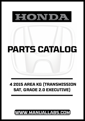 Unlock the full potential of your 2015 Honda Accord with our comprehensive Door Parts Catalog Manual. This PDF download is specifically designed for the 4-door model featuring a 5AT transmission and 2.0 Executive grade, ensuring you have all the necessary information at your fingertips.