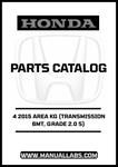 Discover the ultimate resource for your 2015 Honda Accord with our comprehensive Door Parts Catalog Manual. This PDF download is specifically designed for the 4-door model featuring a 6-speed manual transmission and 2.0 S grade, ensuring you have the precise information you need for maintenance and repairs.