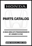 Unlock the full potential of your 2015 Honda Accord with our comprehensive Door 4 Parts Catalog Manual. This PDF download is specifically designed for the 6AT transmission and Grade 3.5 SV model, providing you with detailed information to ensure your vehicle remains in top condition.